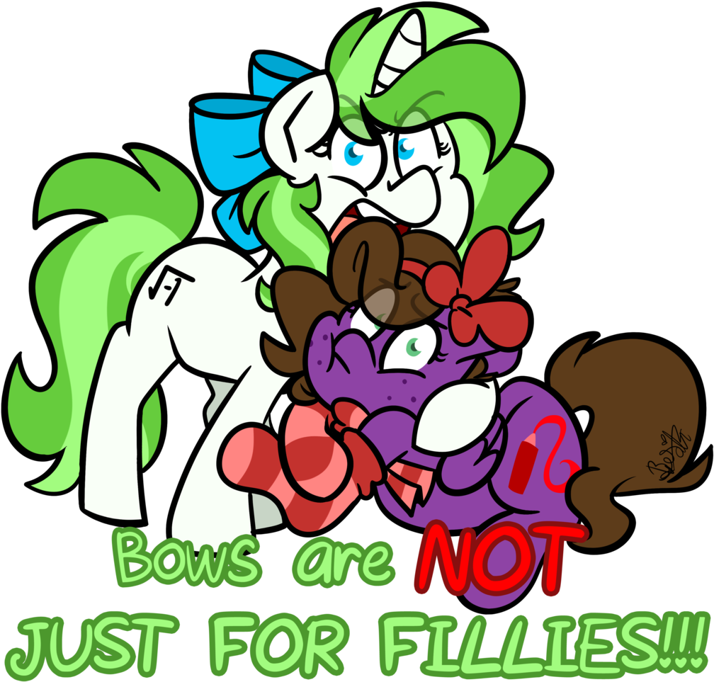 Befishproductions, Bow, Clothes, Female, Hair Bow, - Cartoon (1024x986)