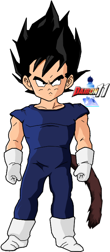 Kid Vegeta Tenkaichi Style By Dairon11 - Kid Vegeta (500x850)