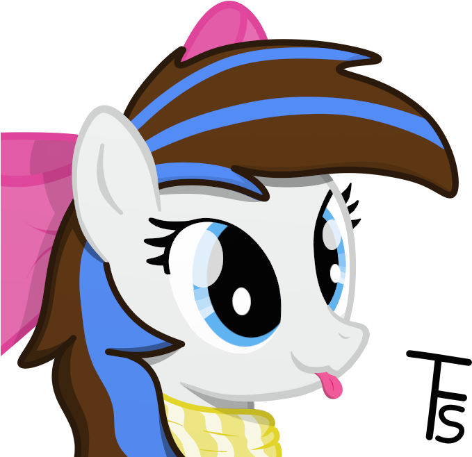 Thefunnysmile, Bow, Breezybetes, Bust, Clothes, Cute, - Cartoon (711x672)