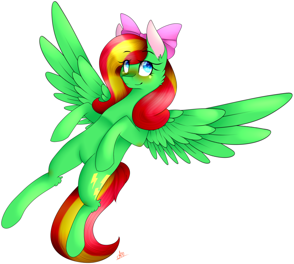 Alithecat1989, Bow, Female, Hair Bow, Mare, Oc, Oc - Illustration (1143x1024)