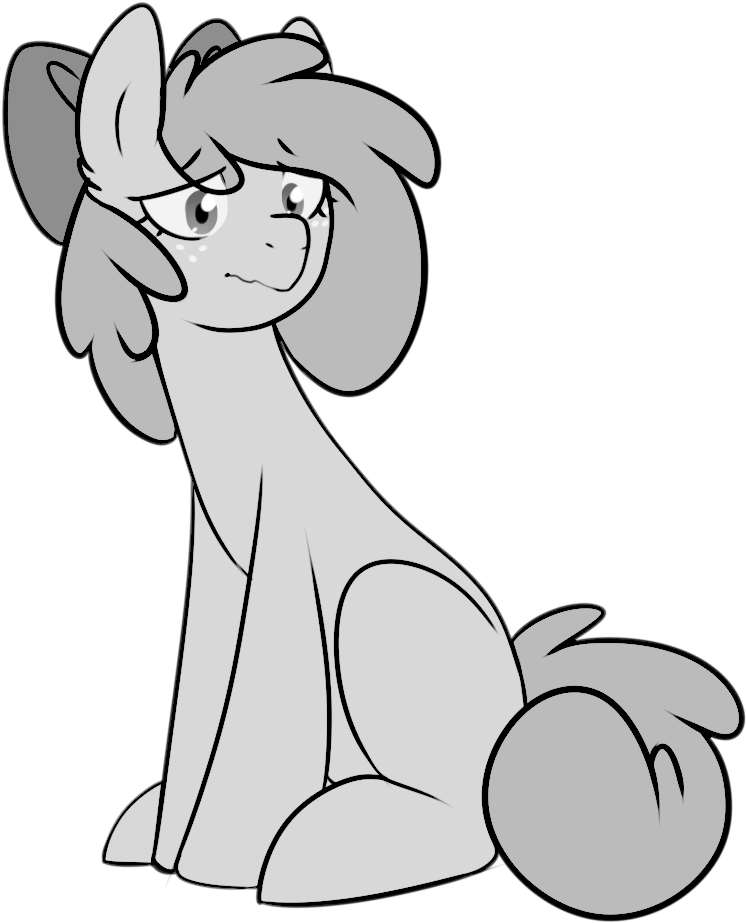 Caballerial, Freckles, Hair Bow, Oc, Oc Only, Oc - Cartoon (863x1051)