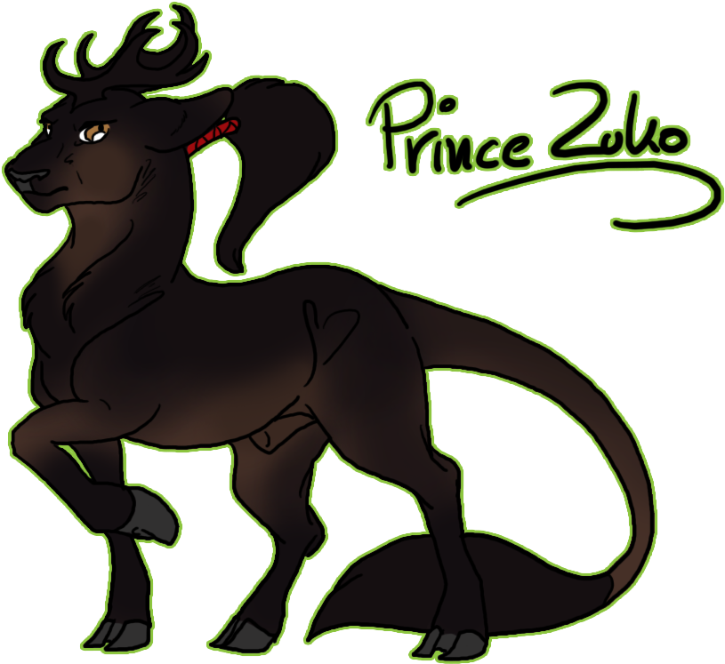 Stag - Cartoon (853x775)