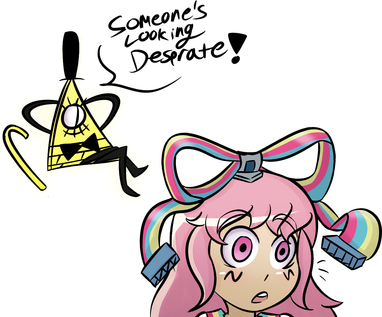 Someone S L Ook Ing Dr - Gravity Falls Male Giffany (1334x1105)
