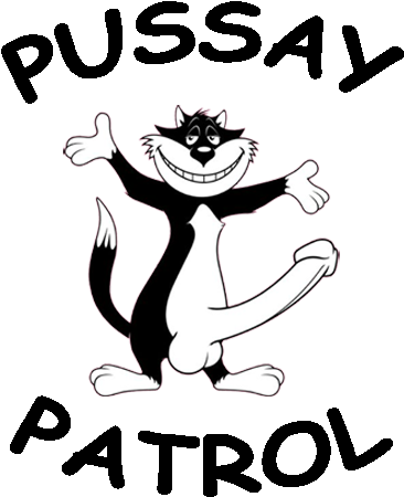 Pussay Patrol Stag - Pussay Patrol T Shirt (500x501)