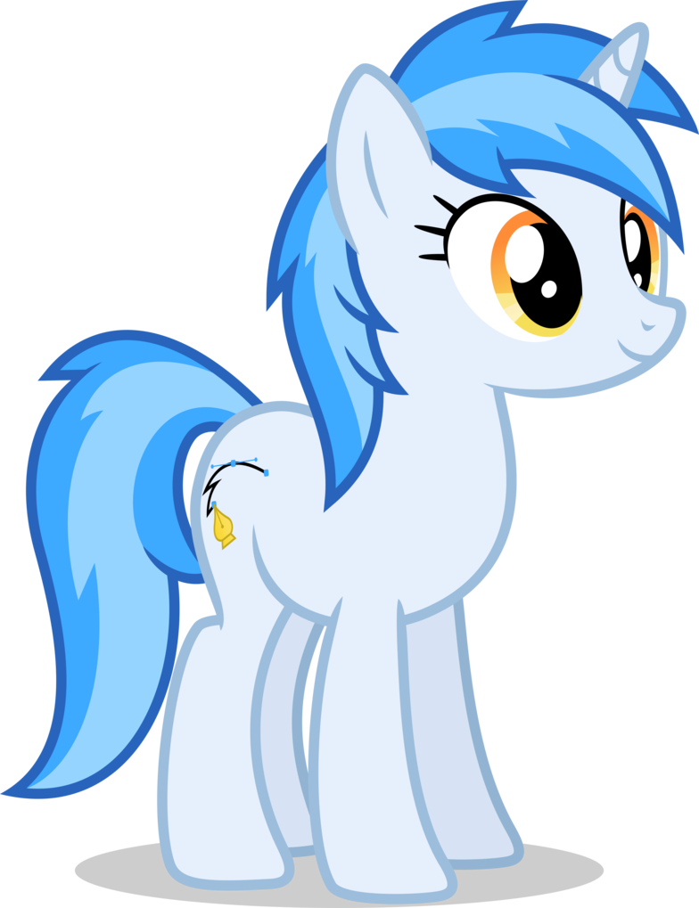 Penny Curve By Ambassad0r - Mlp Unicorn Vector (784x1019)