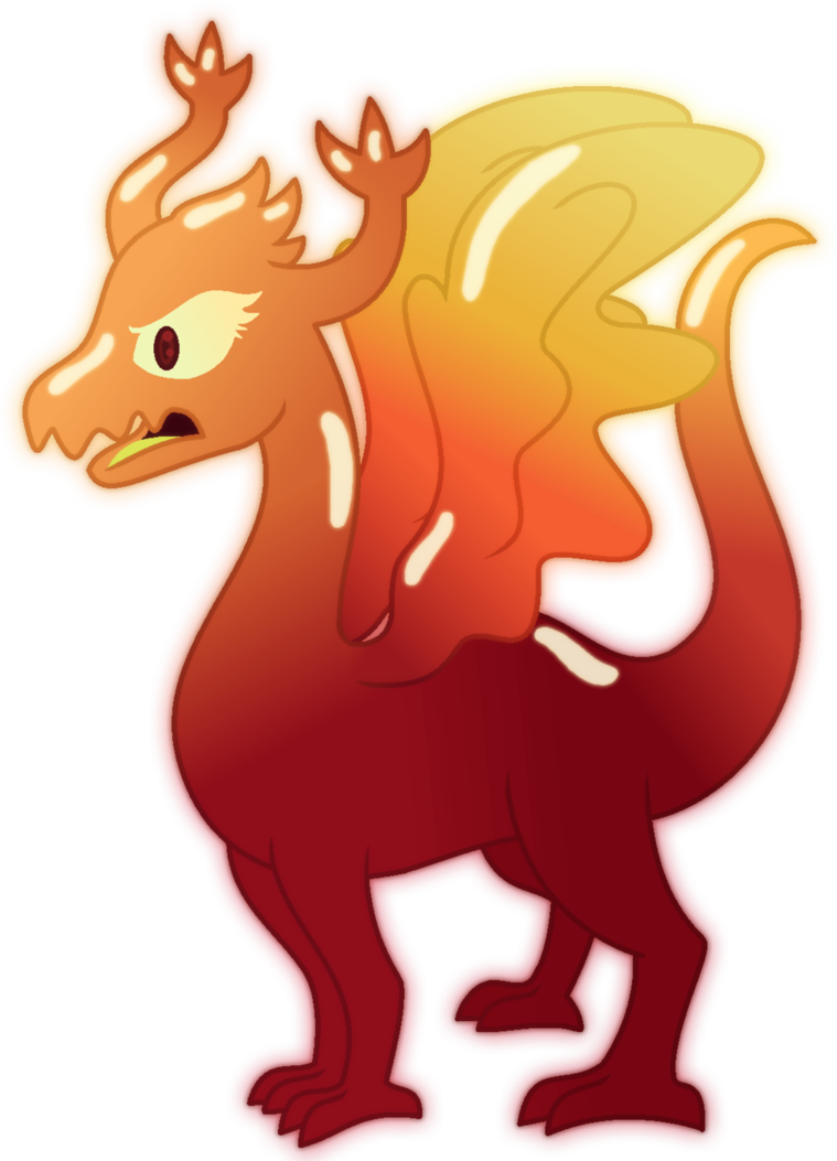 Dragon Penny By Starryoak - Incrível Mundo De Gumball Penny Animais (1024x1420)