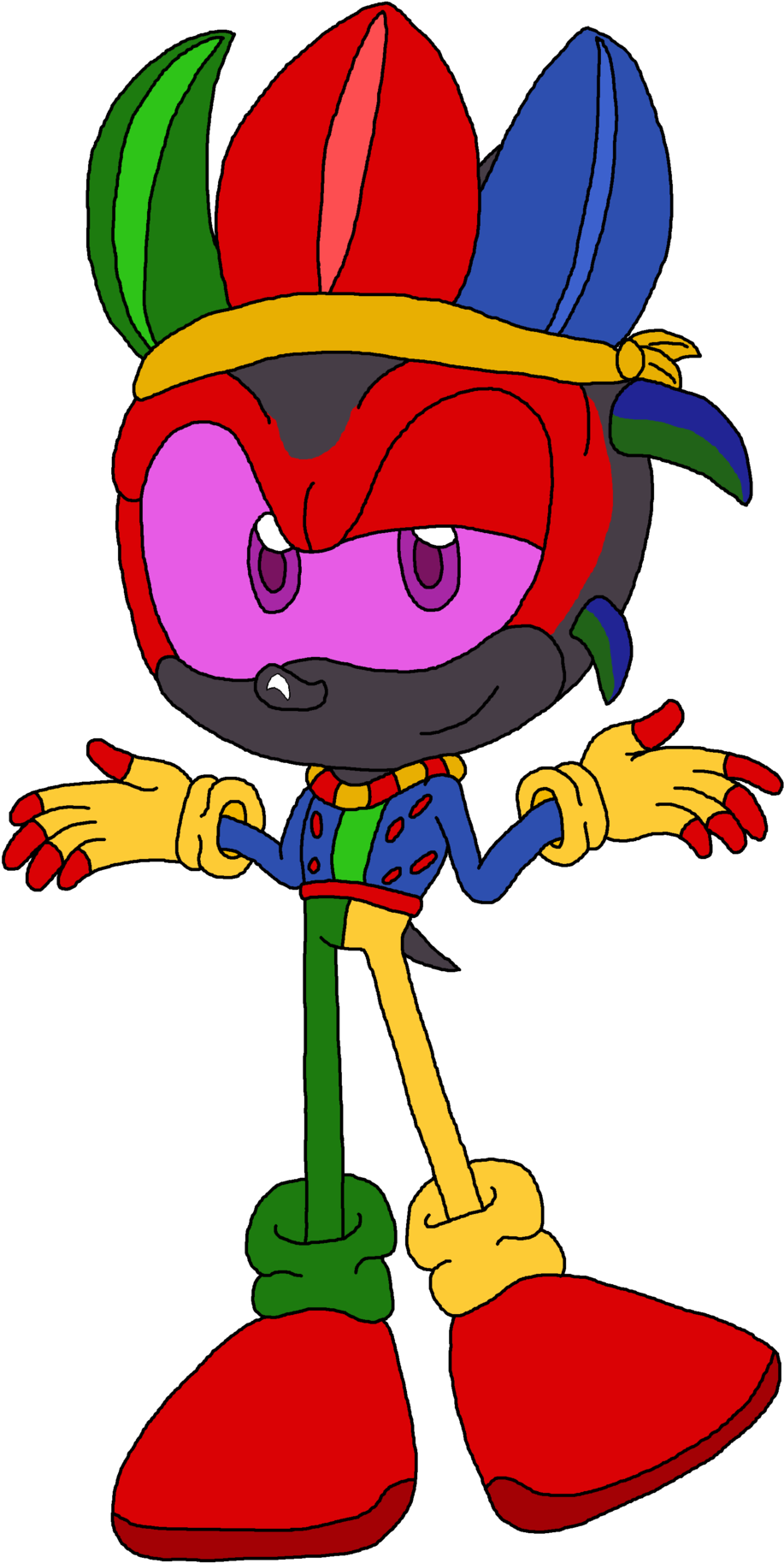 April Fool's - Clown (1024x1898)