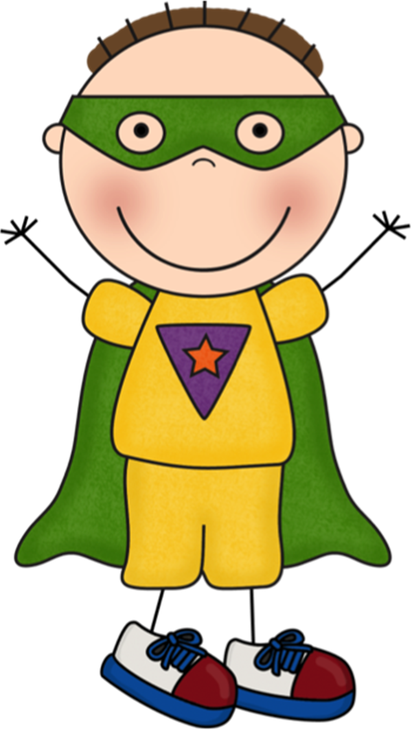 Girl Super Hero - Leader In Me Habit Hero Bulletin Board (600x1063)