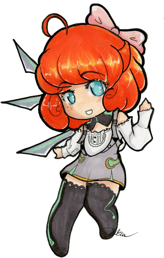 Fictional Character Cartoon Mythical Creature - Rwby Chibi (708x1128)