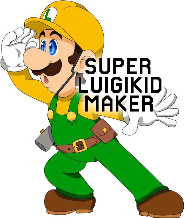 Super Luigikid Maker By Reneluigikid - Super Mario Maker - Tips, Tricks, And Secrets [book] (667x779)