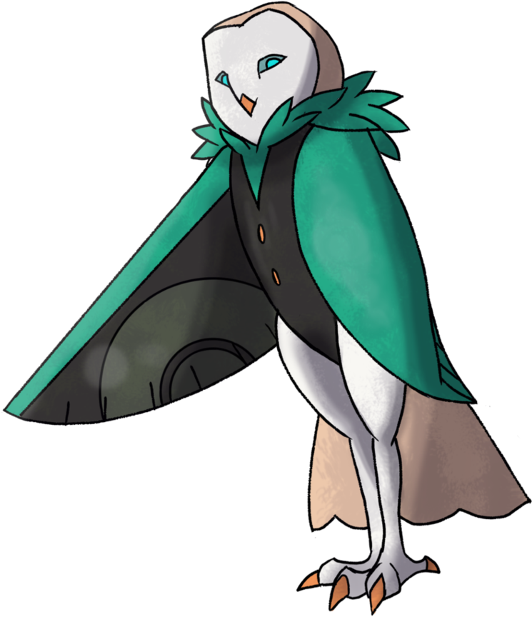 Rowlet Final Evolution Speculation By Monsterpocket - Rowlet Evolutions In Pokemon (849x941)