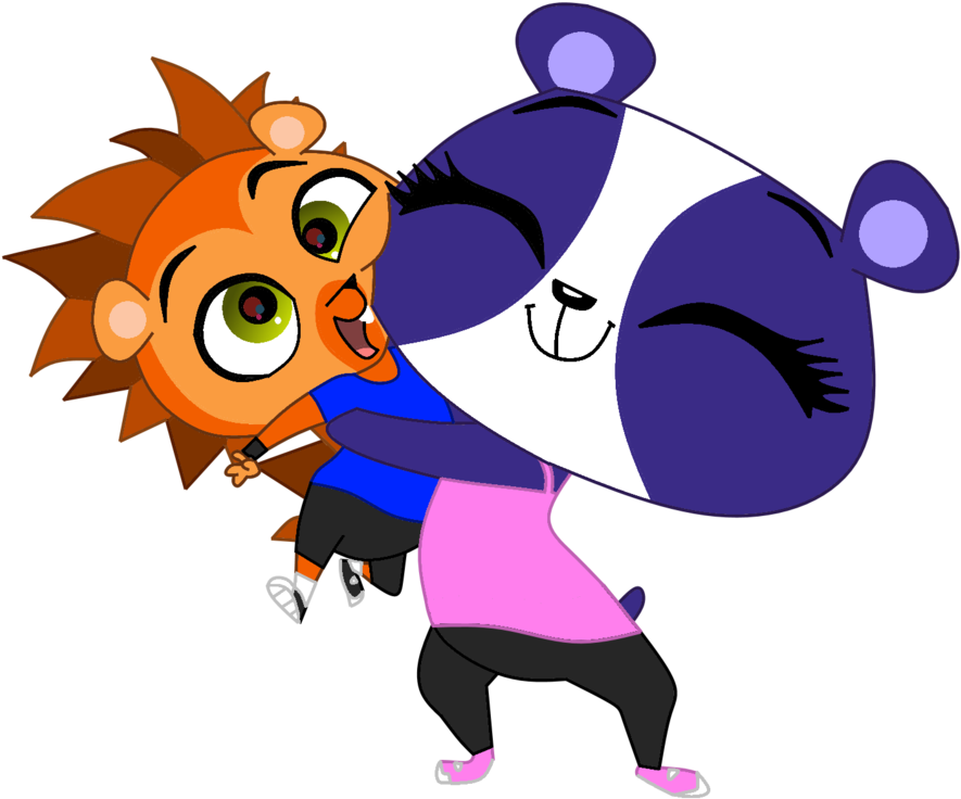 Russell X Penny Ling Artwork By Riolulucariofan9000 - Russell X Penny Ling (952x839)