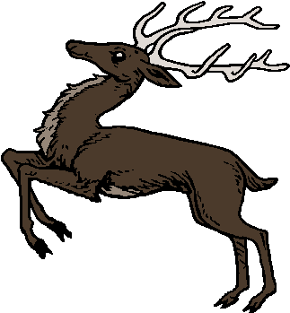 Stag/buck - House Baratheon Sigil (344x372)