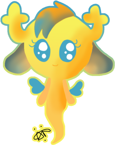 Gumball X Penny- Meringue By Thepegasisterpony - Penny And Gumball Pony (400x600)