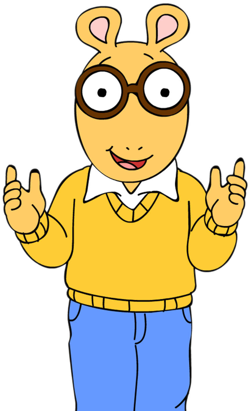 Arthur Read Television Show Pbs Kids Clip Art - Arthur Pngs (962x1419)