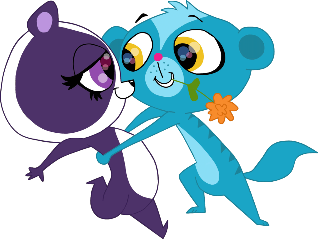 Penny And Sunil By Heinousflame - Lps Sunil X Penny Ling (1024x771)