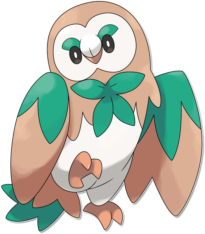 Fowliage By Fakemaket Rowlet Evolution - Rowlet S Evolution (900x900)