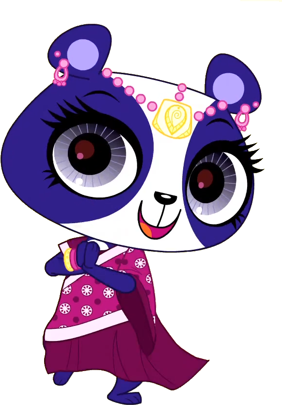 Lps Penny Ling In Indian Outfit Vector By Emilynevla - Littlest Pet Shop Penny Ling (646x890)