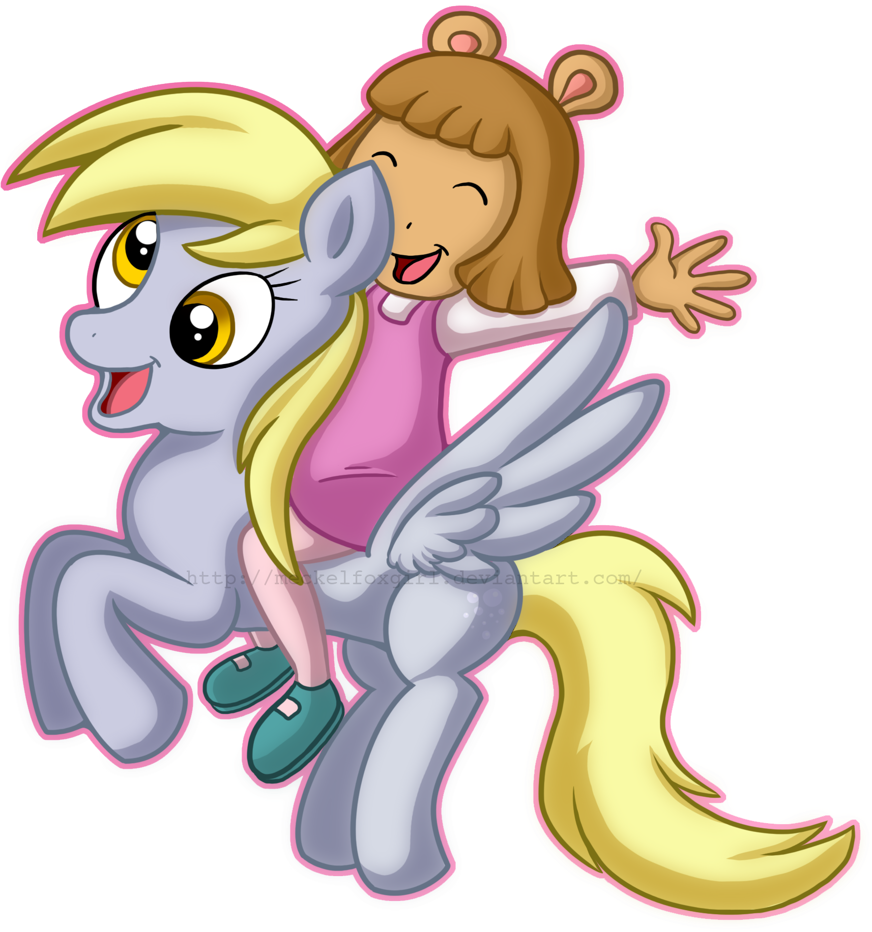 And Derpy Hooves By Meckelfoxstudio D - Derpy Hooves (1772x1869)