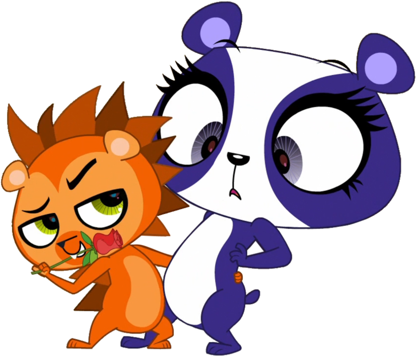 Lps Russell Dancing Tango With Penny Ling Vector By - Penny Ling And Russell (1017x786)