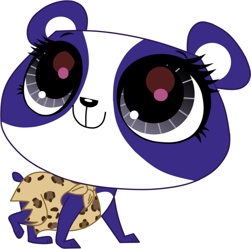 Lps Baby Penny Ling In Dino-pet Outfit Vector By Emilynevla - Littlest Pet Shop (866x857)