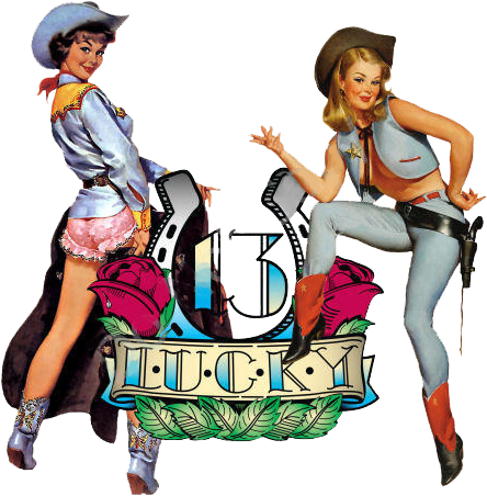 Brown & Bigelow, Inc - Lucky 13 Tattoo Designs (488x471)