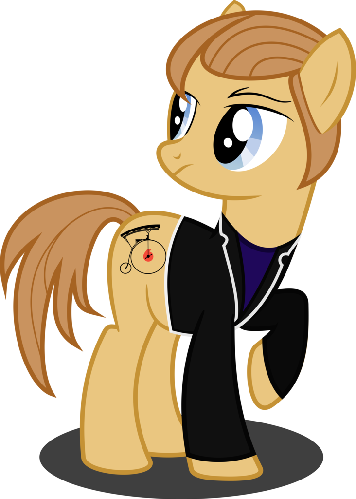 Clockworksprocket, Number Six, Patrick Mcgoohan, Penny-farthing, - Cartoon (732x1024)