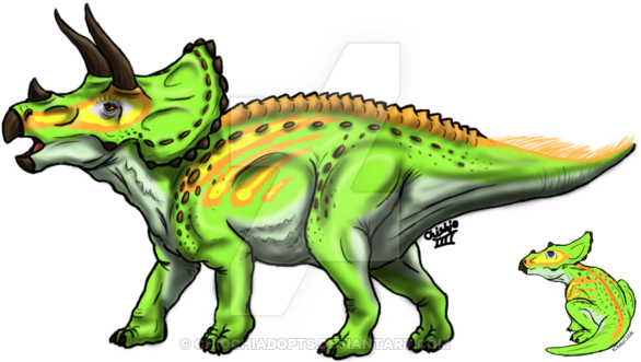 Triceratops 001 By Chiochiadopts - May 9 (600x333)