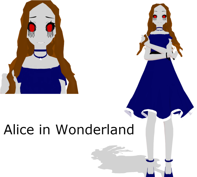 Mmd] Alice Mew , Wonderland Ver - Illustration (1280x720)