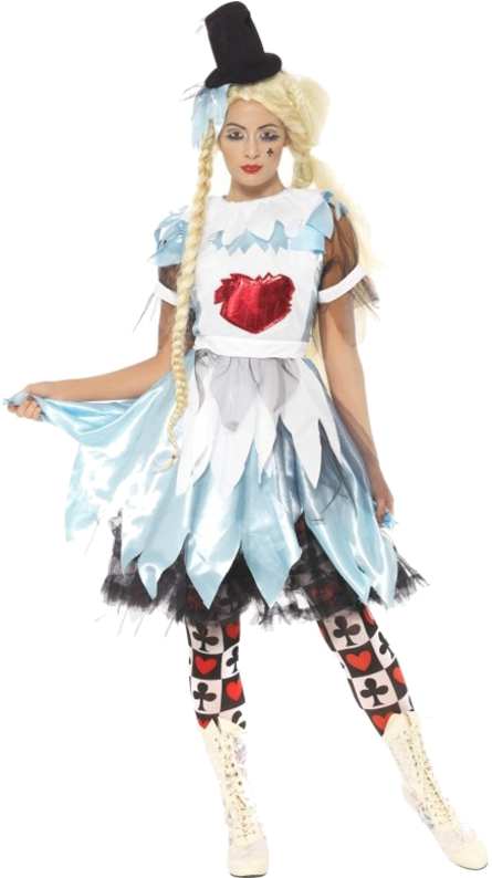 Alice In Wonderland Halloween Costumes Download - Twisted Fairy Tale Costume (500x793)