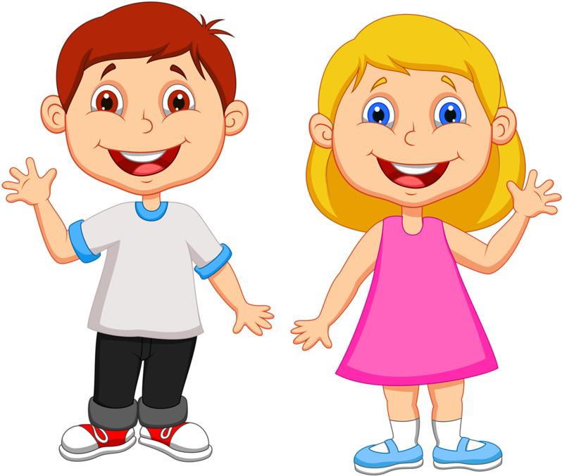 Фото, Автор Soloveika На Яндекс - Boy And Girl Cartoon (800x687)