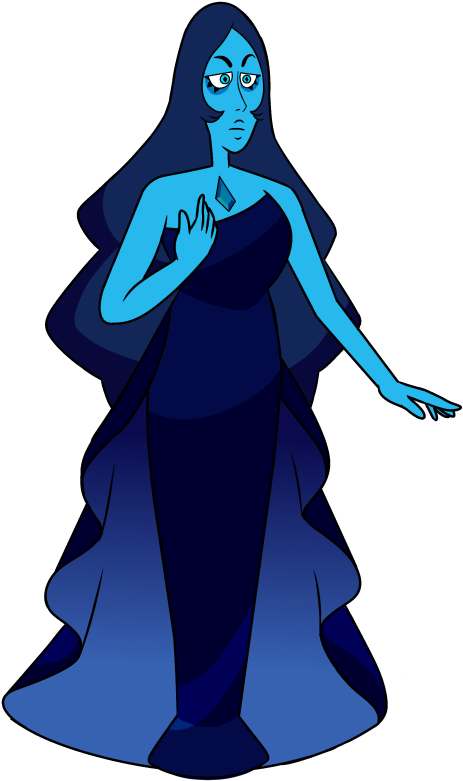 Don't Get Me Wrong, I Absolutely Love Blue's Design - Steven Universe Blue Diamond (491x810)