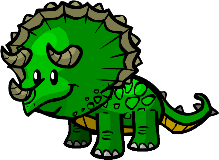 Triceratops - Triceratops Cartoon Png (742x572)