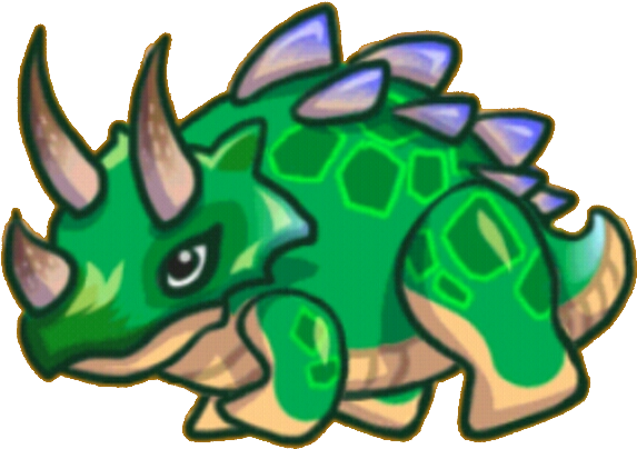 Triceratops Clipart Transparent - Cartoon (633x445)