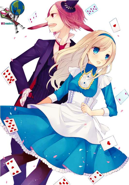 Alice In Wonderland By Victoryforzimxx - Alice In Wonderland Renders (538x759)