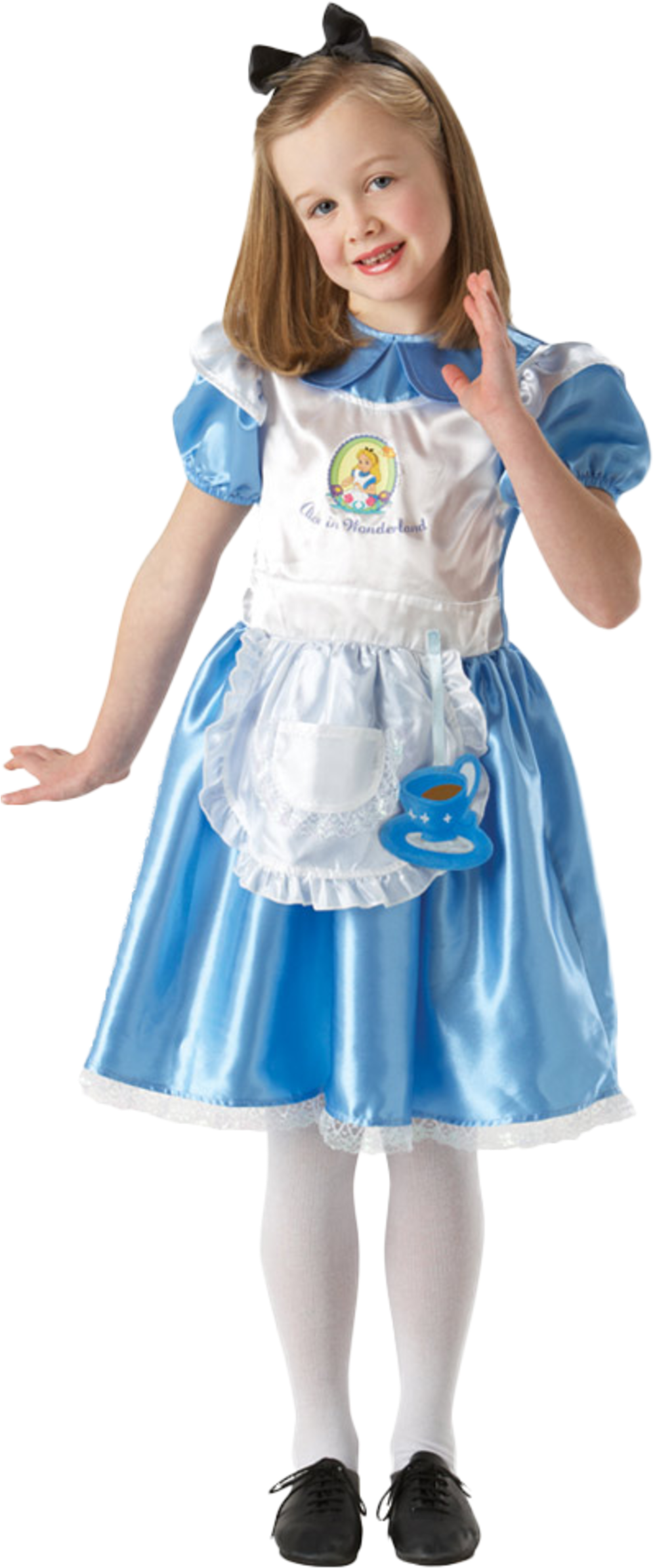 Alice In Wonderland Deluxe Costume - Alice In The Wonderland Book Character (1000x2398)