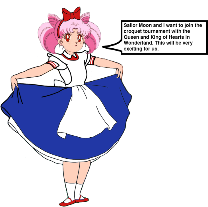 Rini As Alice Bowing By Darthranner83 - Cartoon (1024x777)