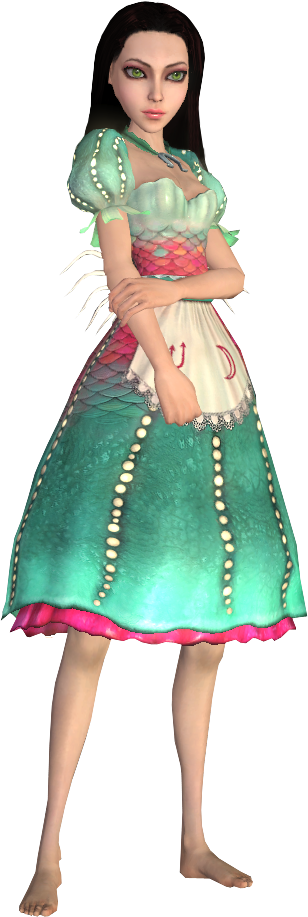 Siren - Alice Madness Returns Siren Dress (308x917)