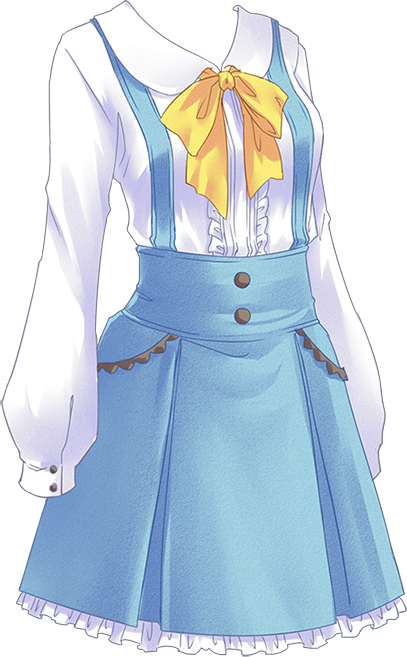 Seems Like Alice In Wonderland Dress<<<no It Looks - Anime Girl Uniform Dress Up (407x657)