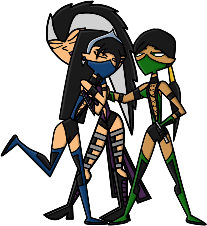 Kitana And Sindel-forgive And Forget By Lightningrod728 - Kitana Y Sindel (854x936)