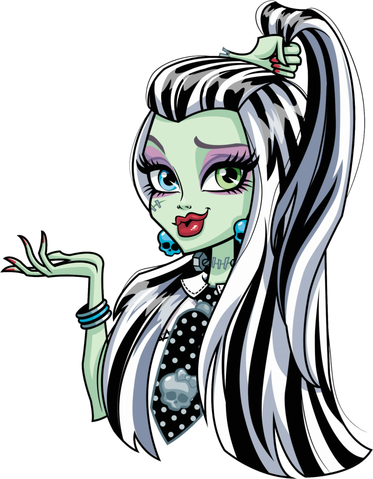 Frankie Stein Is The Daughter Of Frankenstein's Creature - Monster High Collection By Parragon & Parragon (1280x1631)