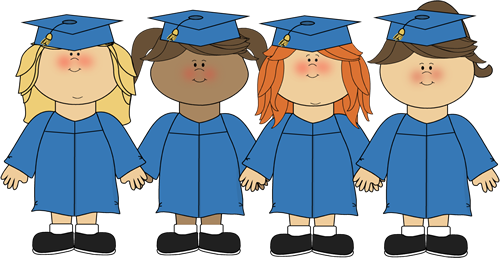 Graduation Clip Art - Pre K Graduation Clip Art (500x258)