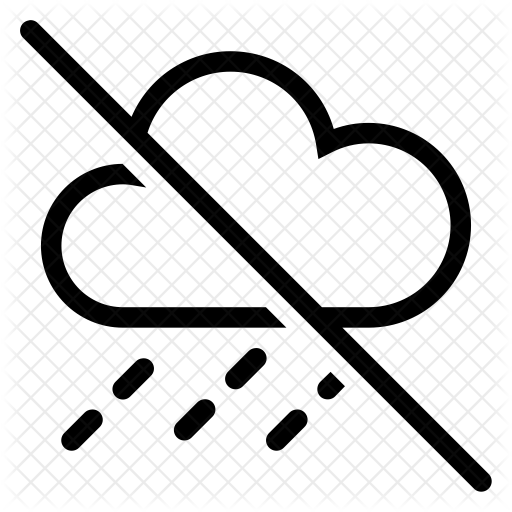 No Rain Icon - Дождь Иконка (512x512)
