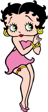 Betty Boop Tarra - Betty Boop Coloring Page (380x500)