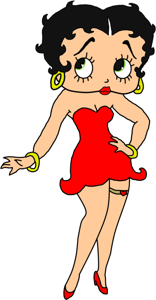 Betty Boop By Stephen718 - Betty Boop White Dress (774x1032)