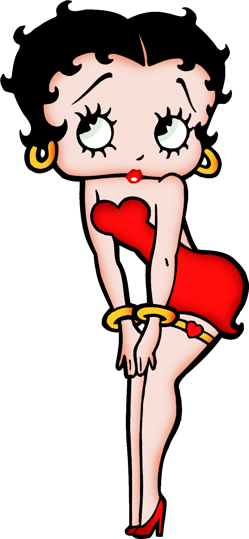 Betty Boop - Betty Boop - Art Print (827x1783)