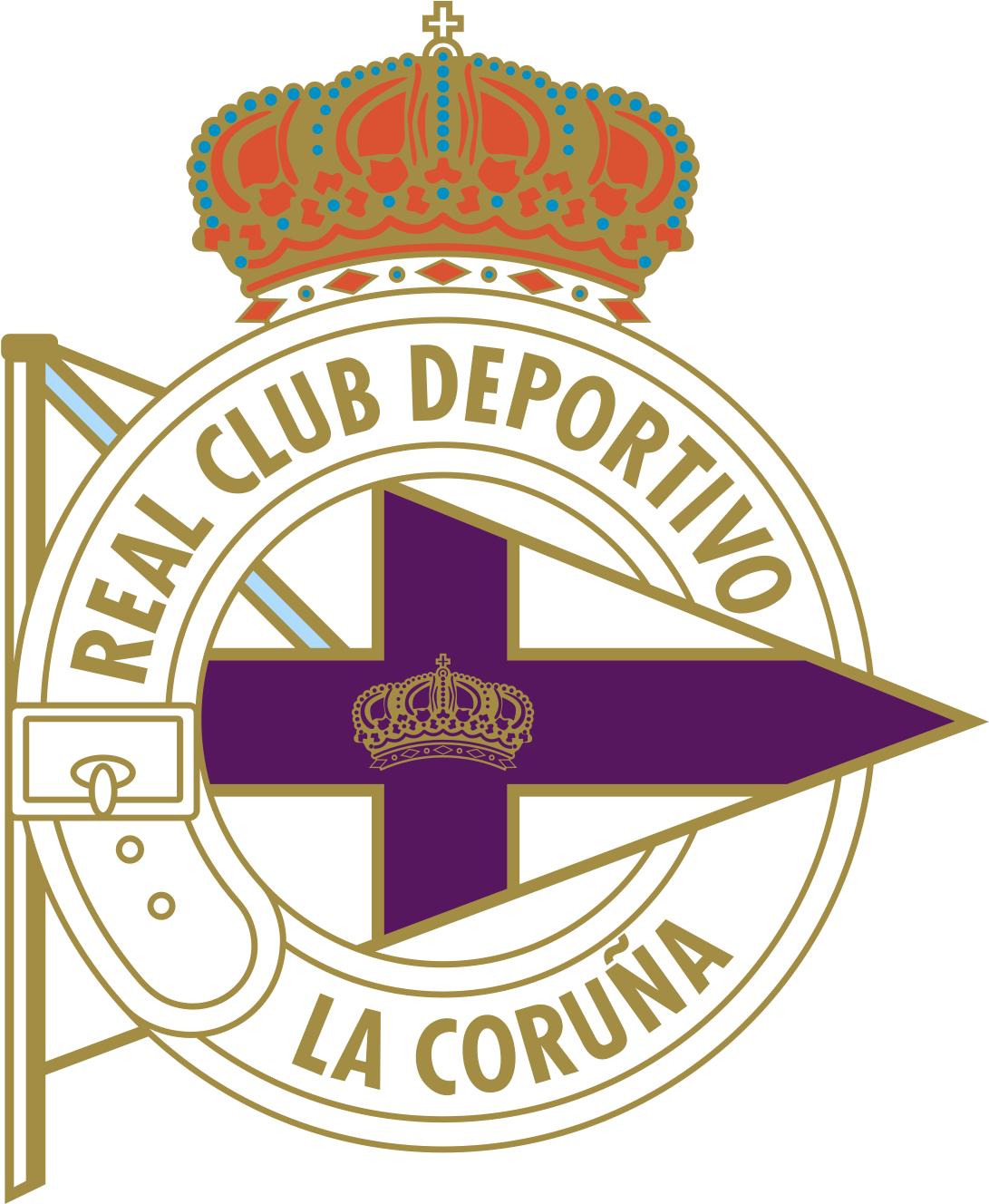 Escudo Deportivo De La Coruña Png (1200x1327)