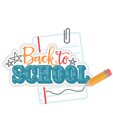 Back To School Title Svg Scrapbook Cut File Cute Clipart - Cute Back To School Png (432x432)
