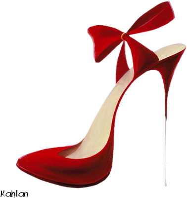 Heels Clipart Talon - Long Shoes For Girls (410x425)