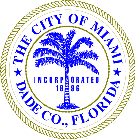 City Of Miami - City Of Miami Police Logo (449x462)